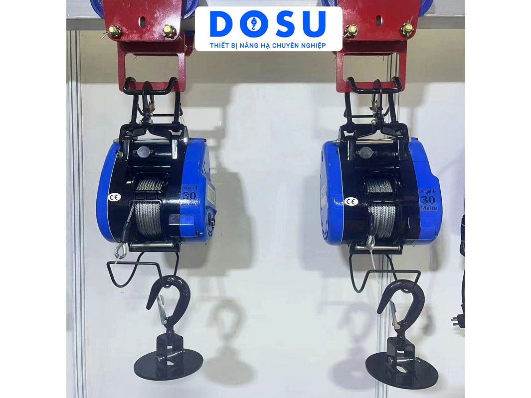 Tời điện nhanh Dosu SK230 (30m, 220V)