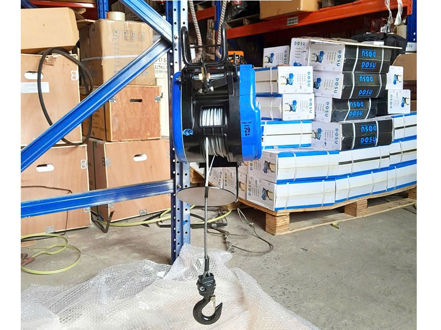 Tời điện nhanh Dosu SK230 (30m, 220V)