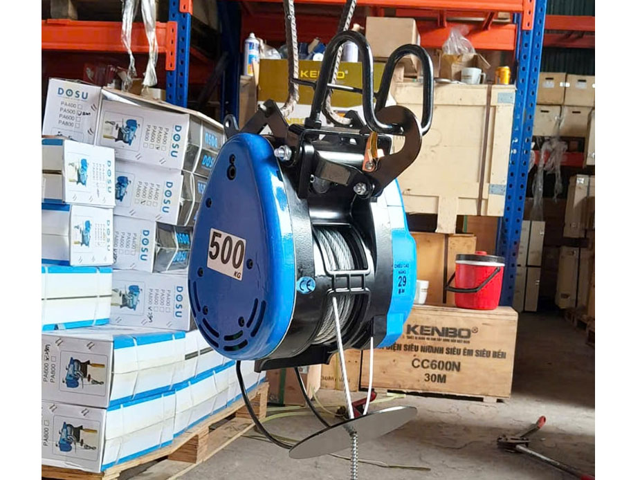 Tời điện nhanh Dosu SK230 (30m, 220V)