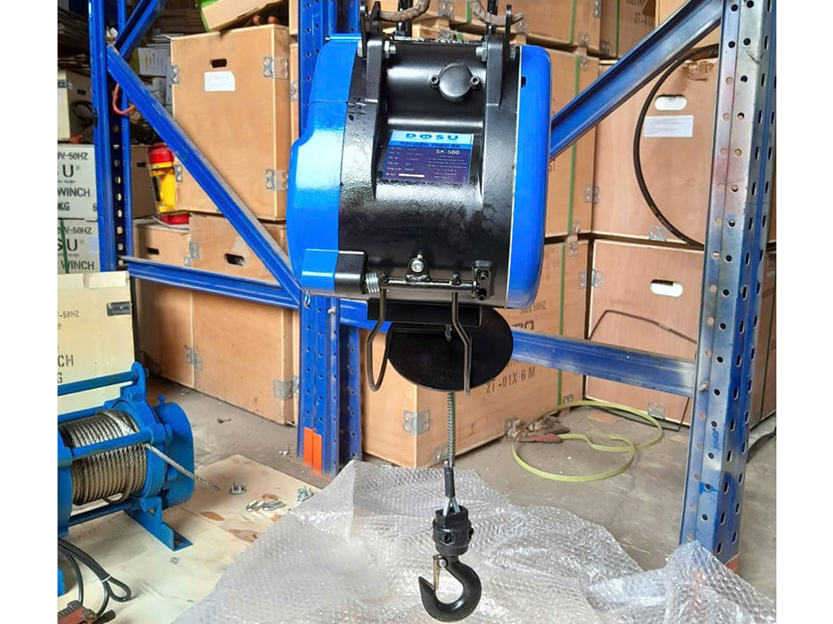 Tời điện nhanh Dosu SK230 (30m, 220V)