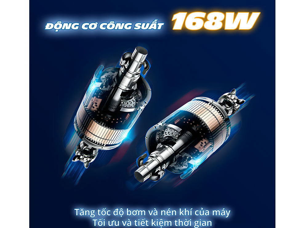 Máy bơm lốp không dây công suất cao Michelin M2567