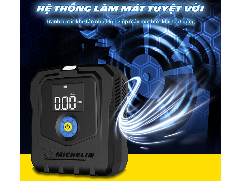 Máy bơm lốp không dây công suất cao Michelin M2567