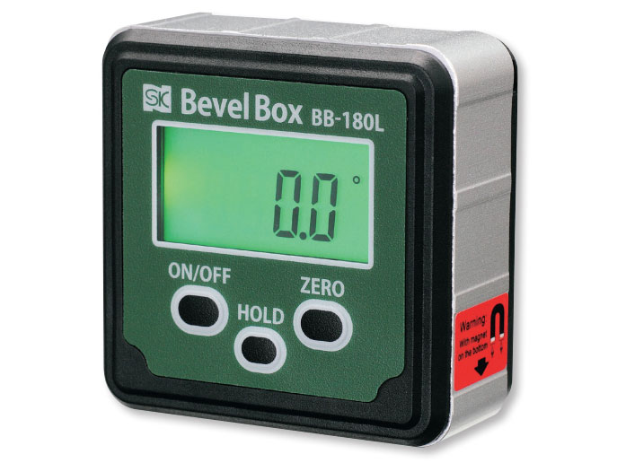 Thiết bị đo góc điện tử 0 - 180 độ có từ Niigata Seiki BB-180L