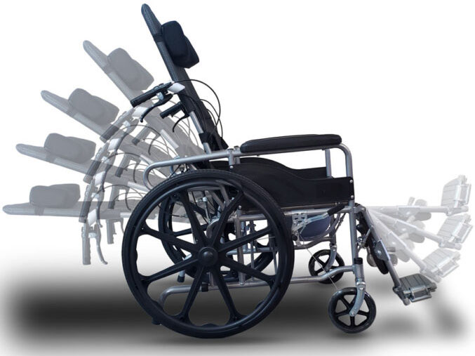 Xe lăn tay ngả giường Nikita NKT-N216-3 (S216-3PTX)