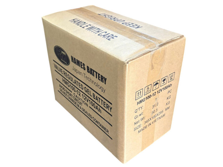 Ắc quy 12V 100Ah Gel Hames HMG100-12