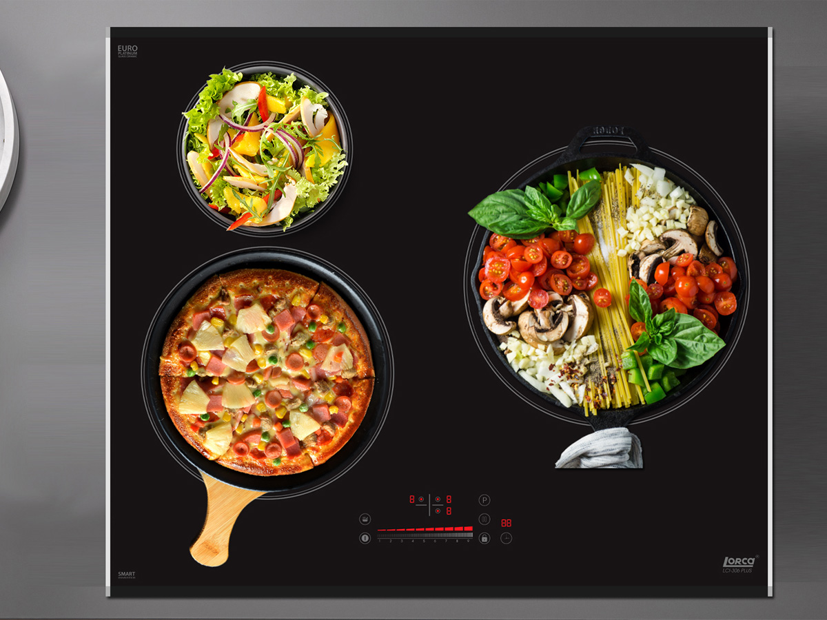 Bếp từ ba Lorca LCI-306 Plus