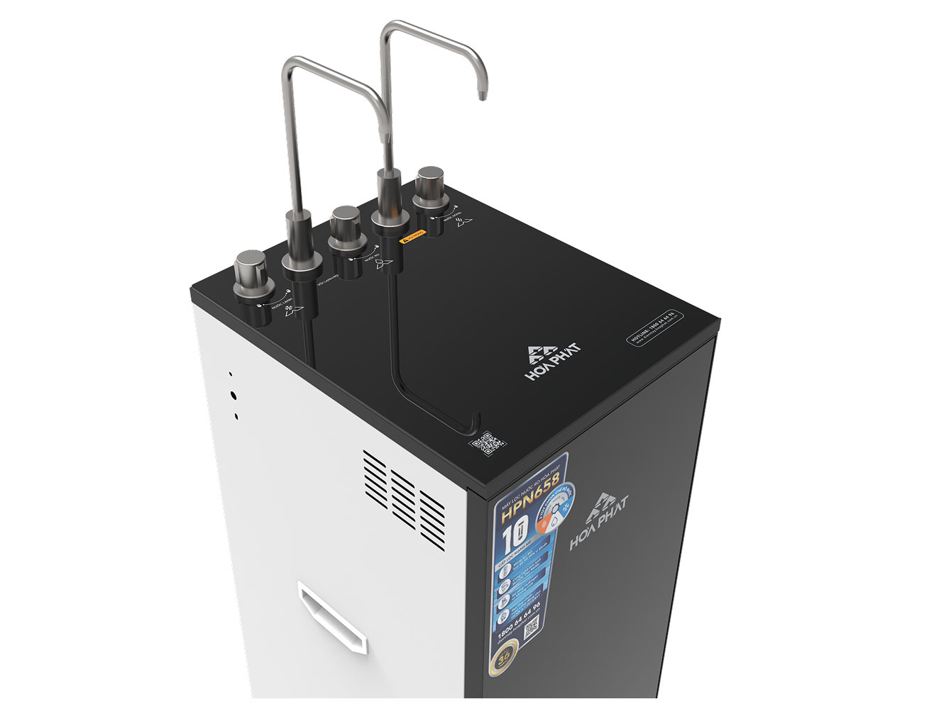 Máy lọc nước RO nóng nguội lạnh Hòa Phát HPN658