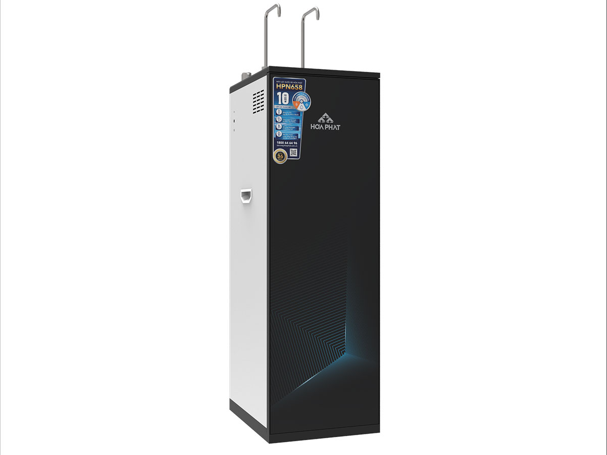 Máy lọc nước RO nóng nguội lạnh Hòa Phát HPN658