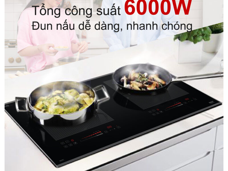 Bếp từ đôi Lorca LCI-806 Plus