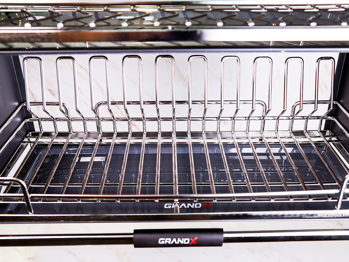 Giá bát đĩa nâng hạ Grandx Nan Oval XL.90M