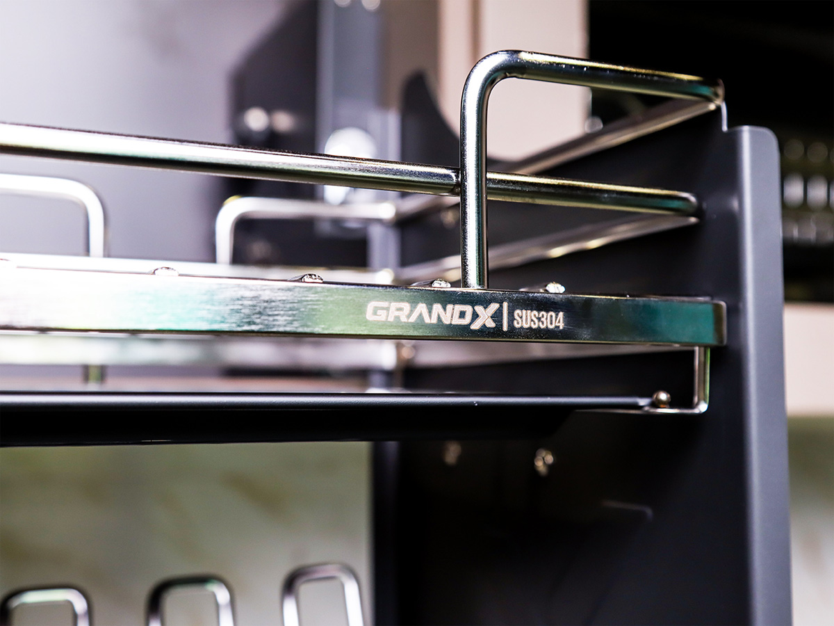 Giá bát đĩa nâng hạ Grandx Nan Oval XL.90M