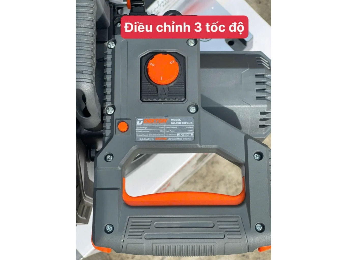 Máy cắt nhôm Dekton DK-CN210PLUS - 210mm