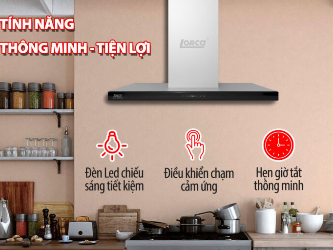 Máy hút mùi Lorca TA-6007TM