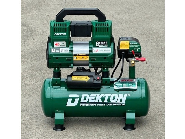 Máy nén khí không dầu Dekton DK-AC2908XPRO (8 lít - 1.1HP)