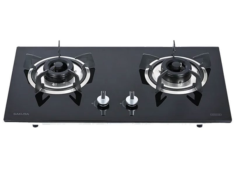 Bếp gas âm đôi Sakura SG2521GB