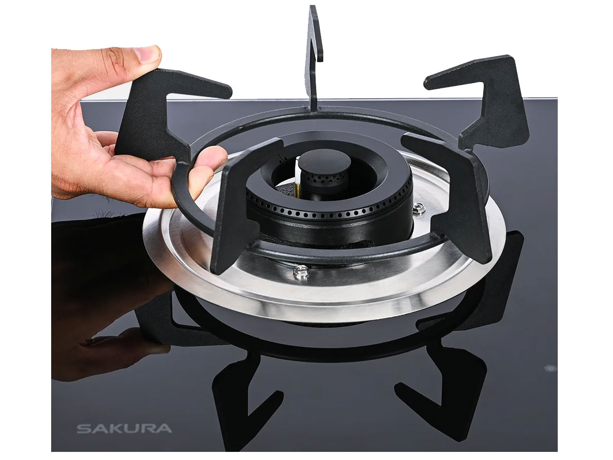 Bếp gas âm đôi Sakura SG2521GB
