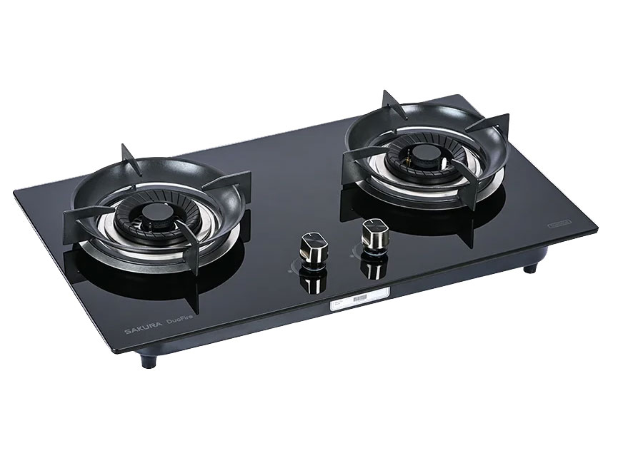 Bếp gas âm đôi Sakura SG2526GB