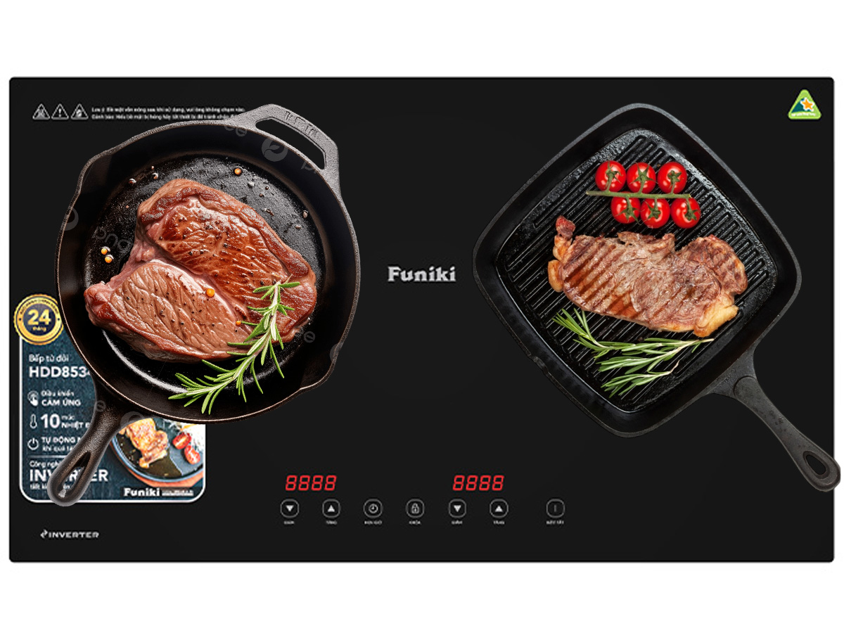 Bếp từ đôi Funiki HDD8534