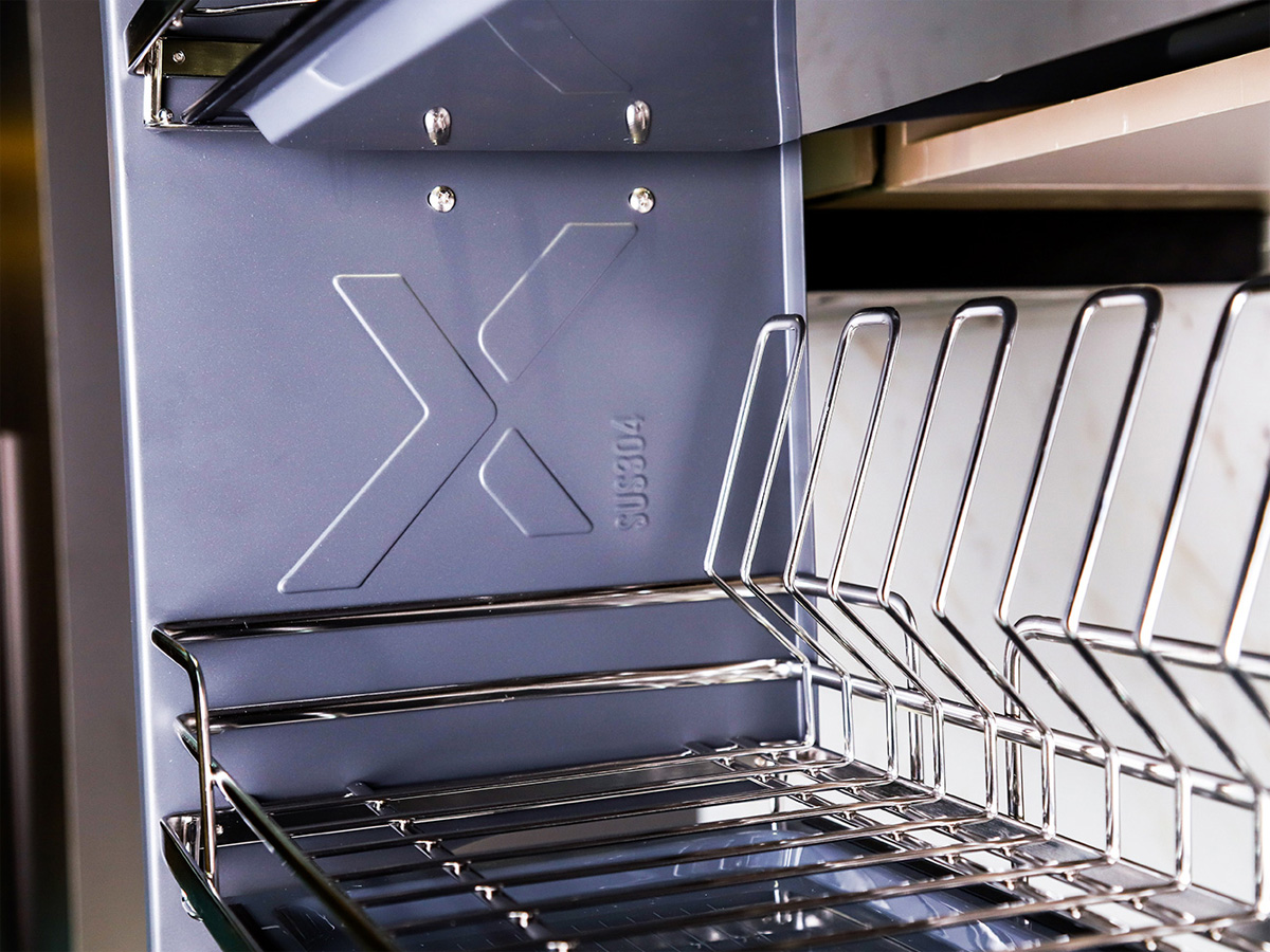 Giá bát đĩa nâng hạ GrandX Nan Oval XL.60M