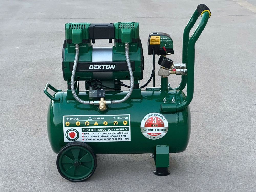 Máy nén khí không dầu Dekton DK-AC3930PRO (30 lít, 2HP)