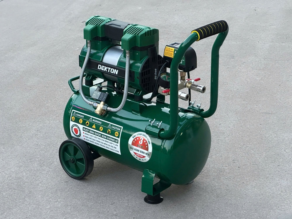 Máy nén khí không dầu Dekton DK-AC3930PRO (30 lít, 2HP)