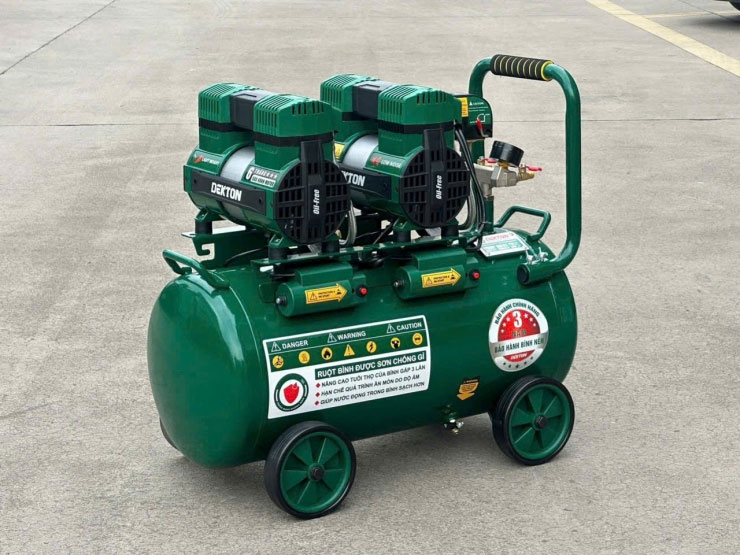 Máy nén khí không dầu Dekton DK-AC3950PRO (50 lít - 3.5 HP)