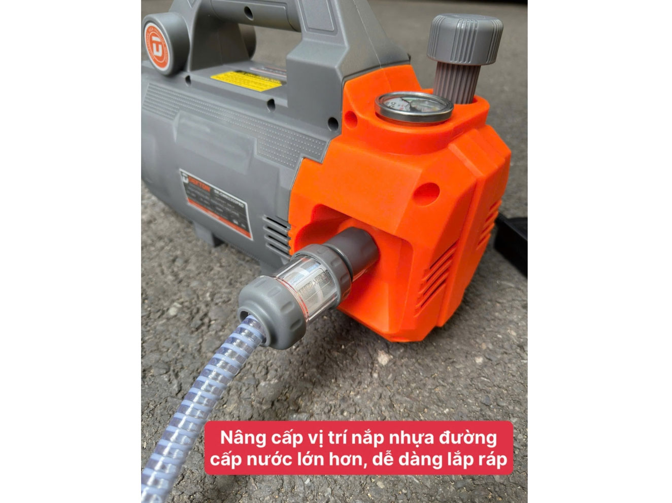 Máy xịt rửa chỉnh áp Dekton DK-CWR2350PRO