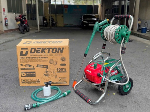 Máy xịt rửa chỉnh áp Dekton DK-CWR3001PROMAX