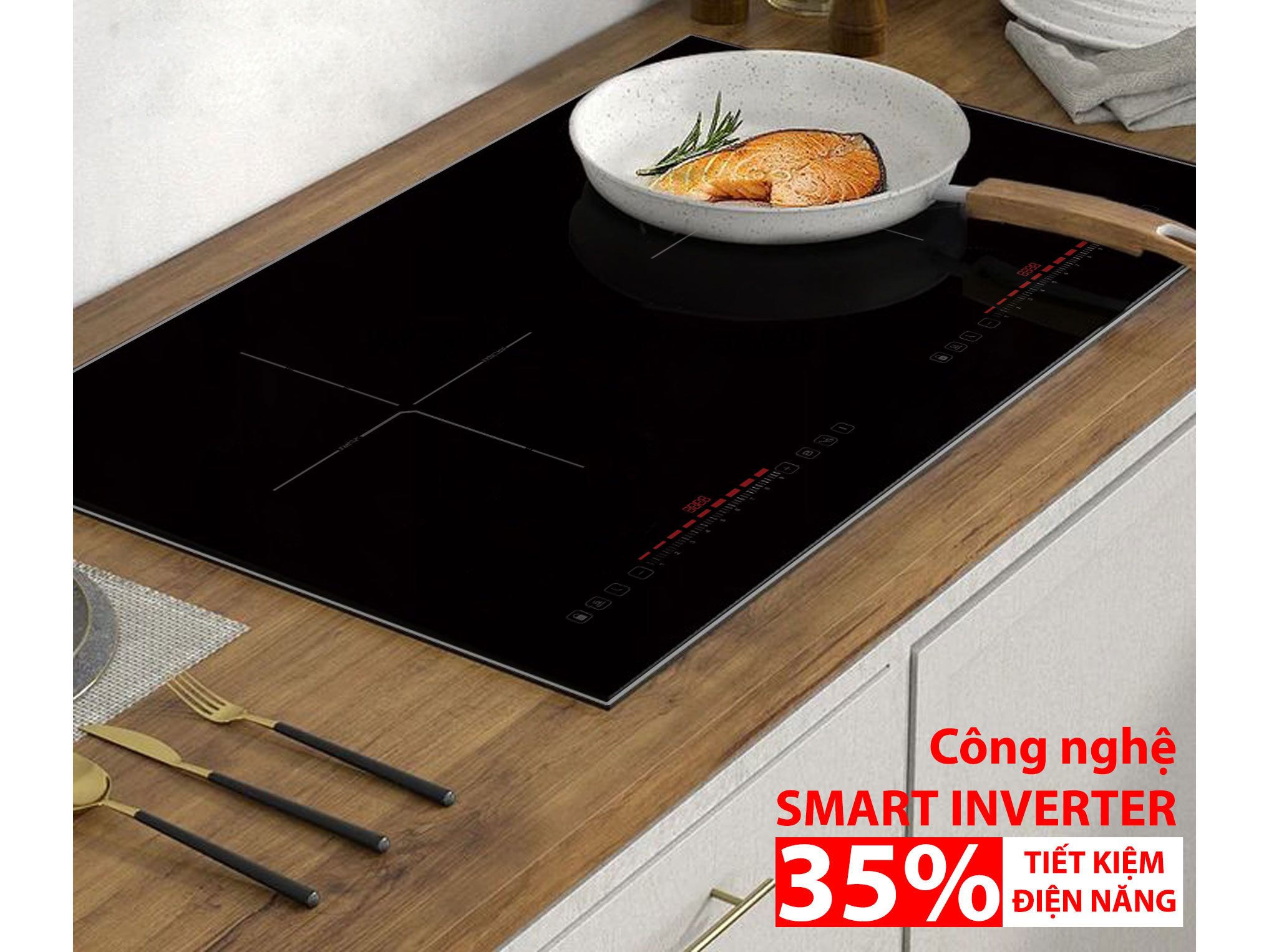 Bếp từ đôi Lorca TA-1035 PLUS