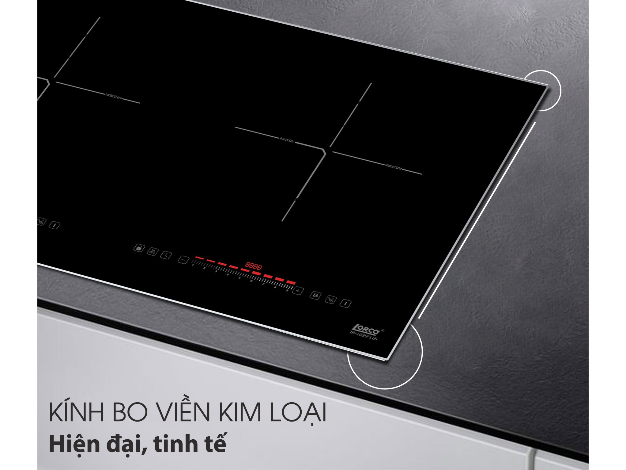 Bếp từ đôi Lorca TA-1035 PLUS