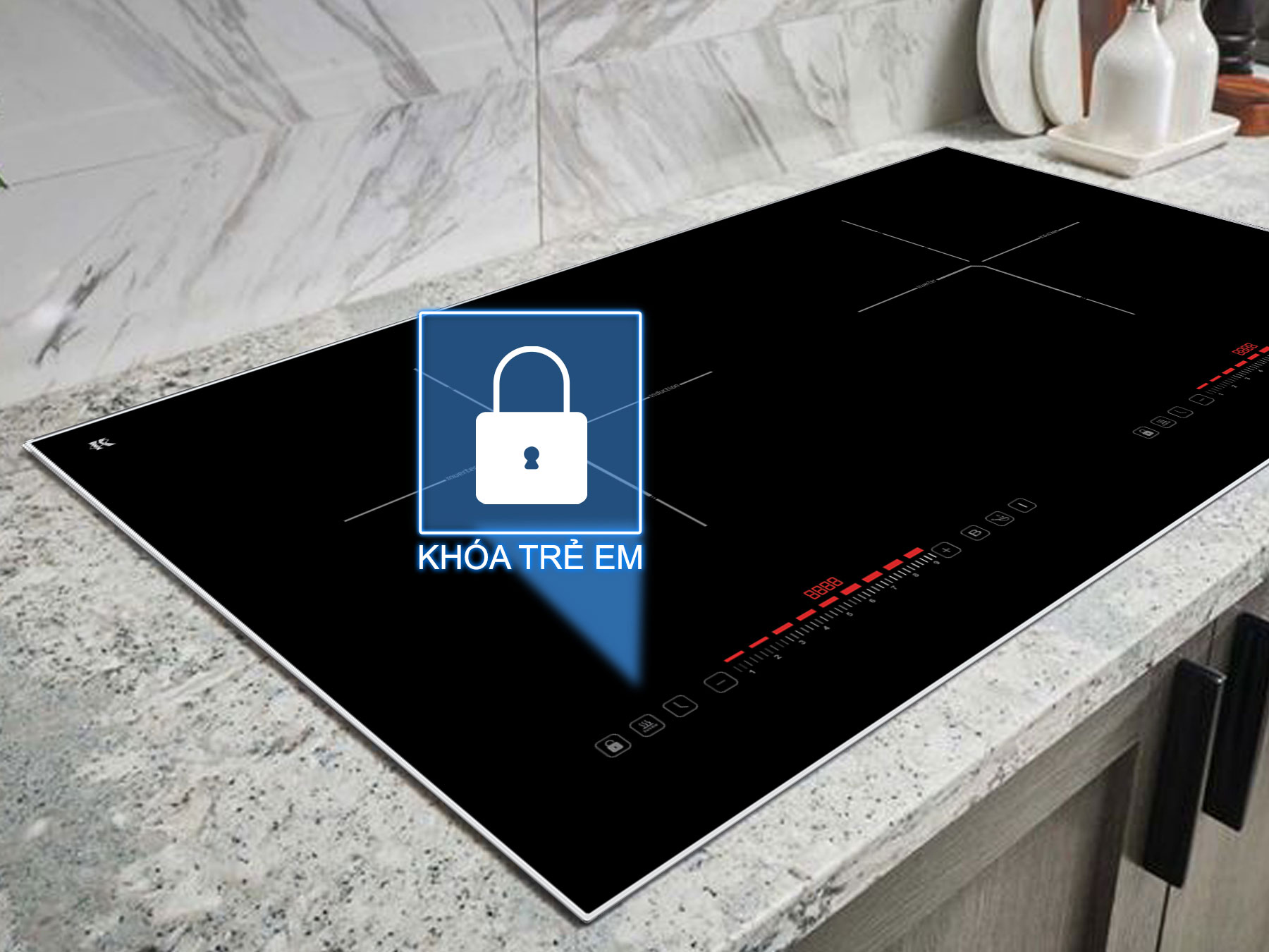 Bếp từ đôi Lorca TA-1035 PLUS