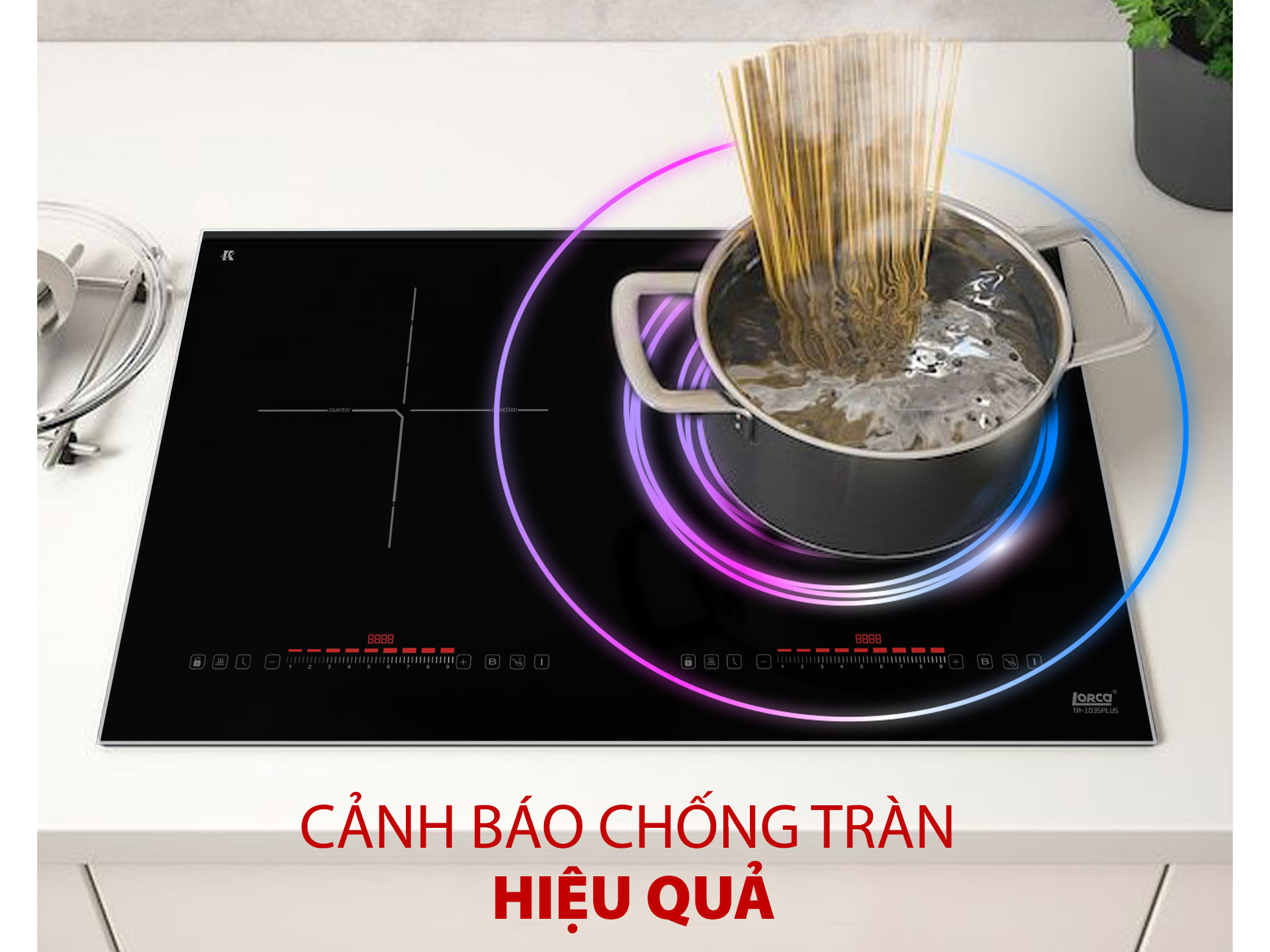 Bếp từ đôi Lorca TA-1035 PLUS