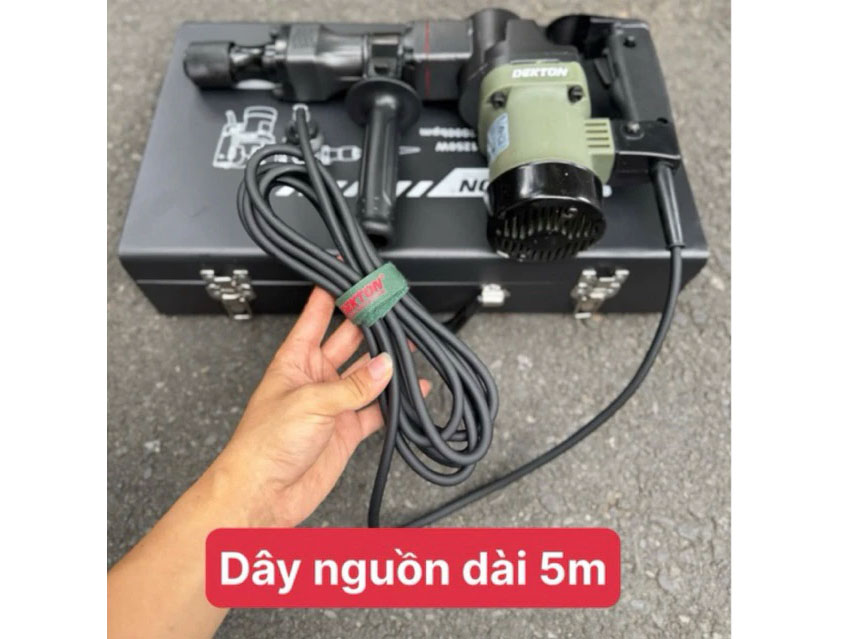 Máy đục bê tông Dekton DK-DH0811XPro (17mm - 1.250W)