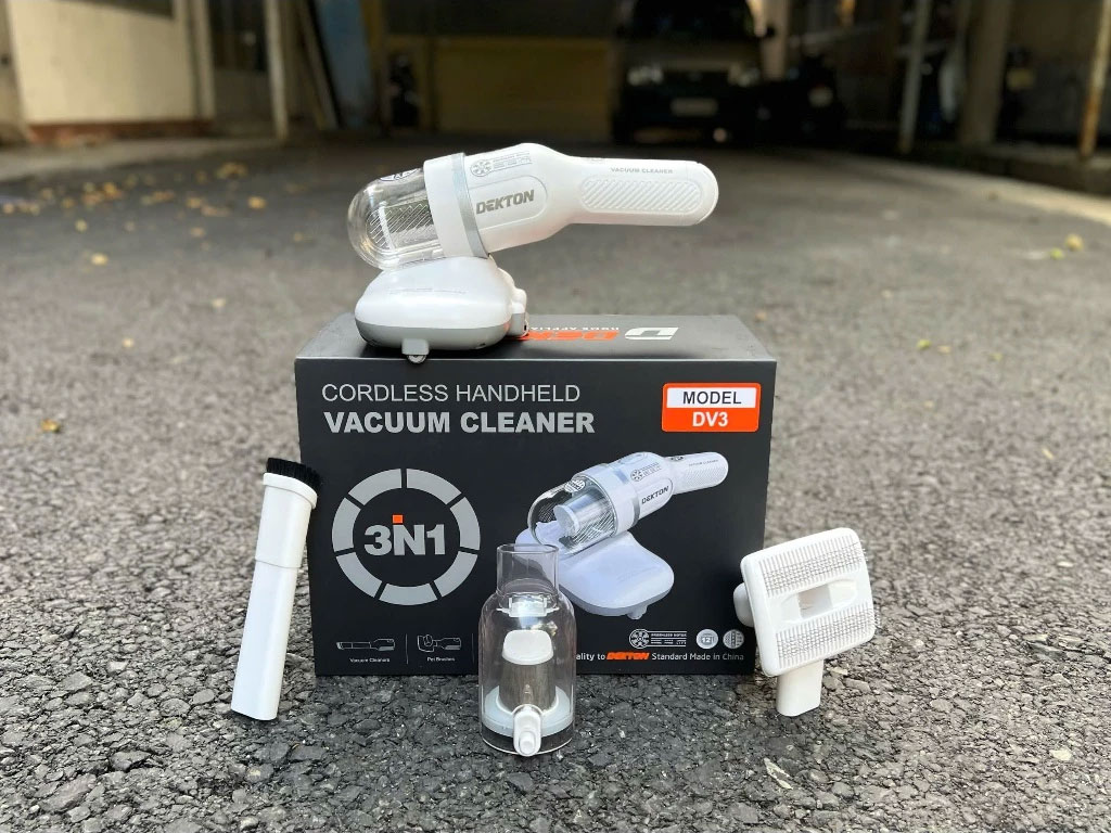 Máy hút bụi dùng pin mini Dekton DV3