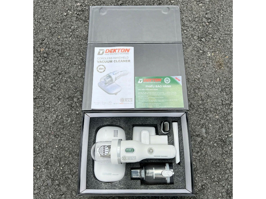Máy hút bụi dùng pin mini Dekton DV3