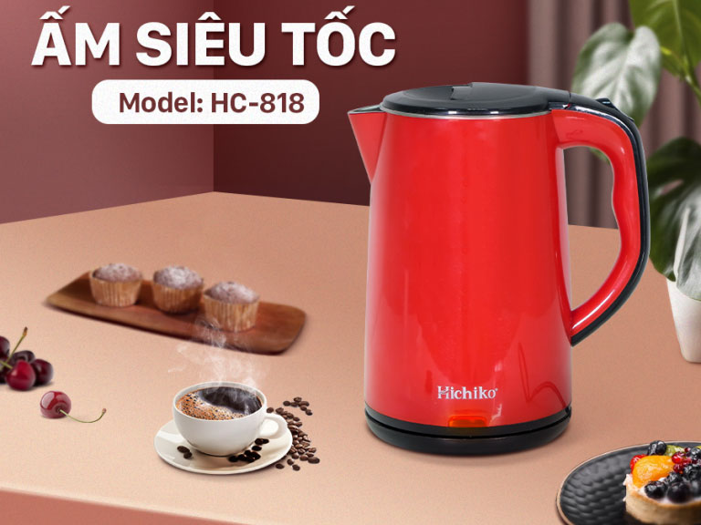 Ấm siêu tốc Hichiko HC-818