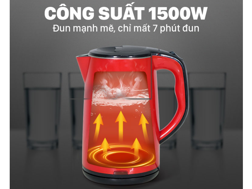 Ấm siêu tốc Hichiko HC-818