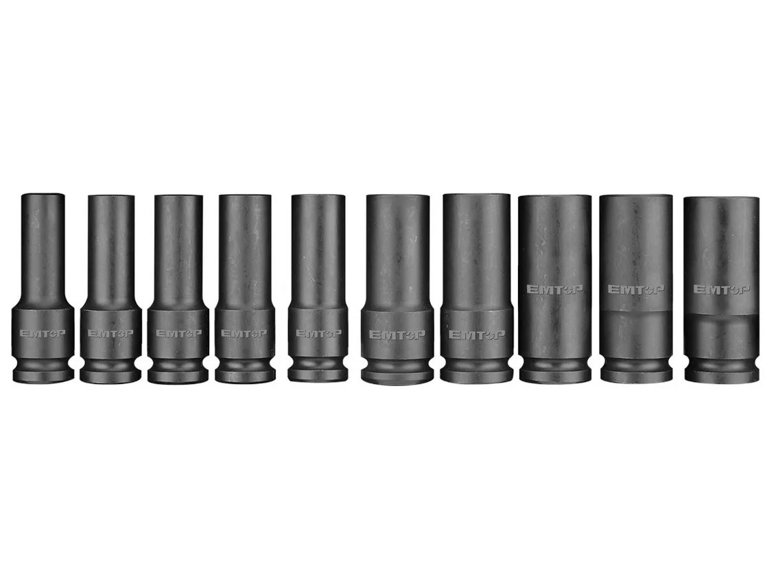 Bộ 10 đầu tuýp dài 1/2 inch Emtop EMSS12102L