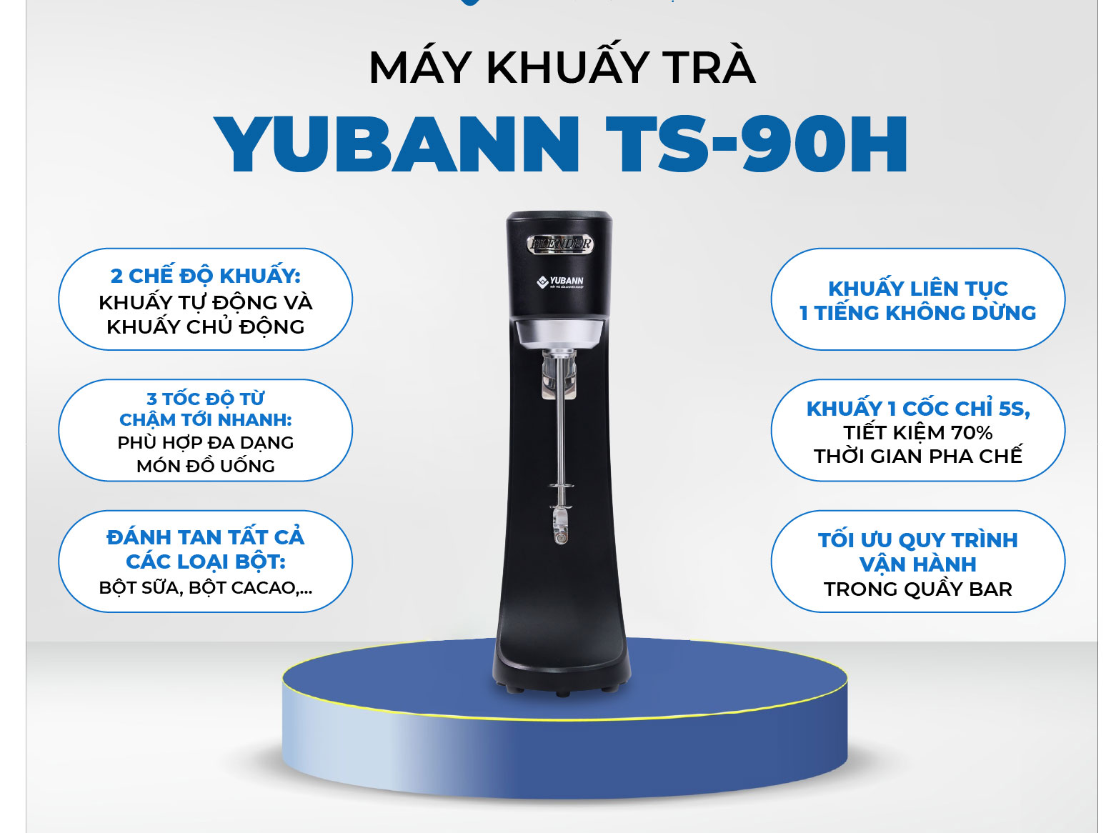 Máy khuấy trà Yubann TS-90H