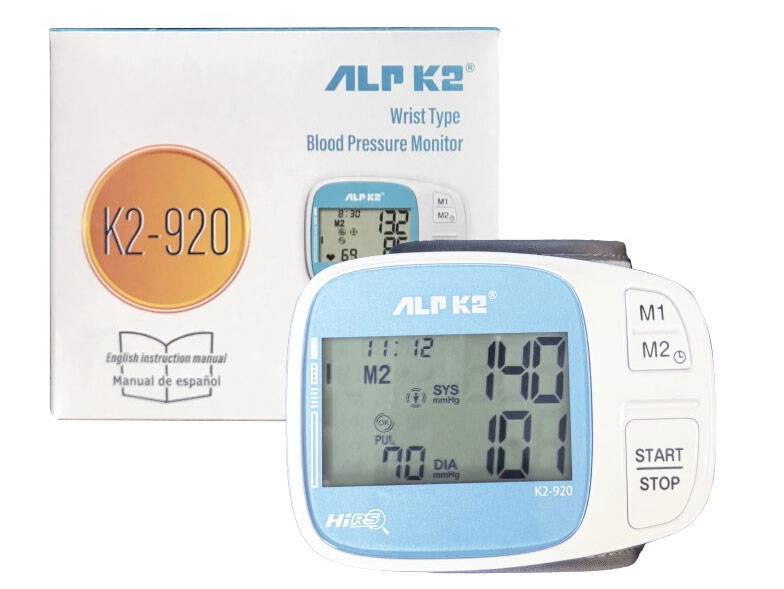 Máy đo huyết áp cổ tay ALPK2 K2-920