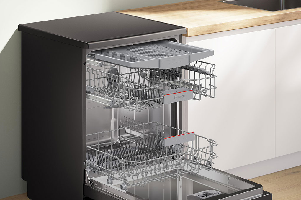 Máy rửa bát Bosch SMS4EMC06E serie 4, độc lập