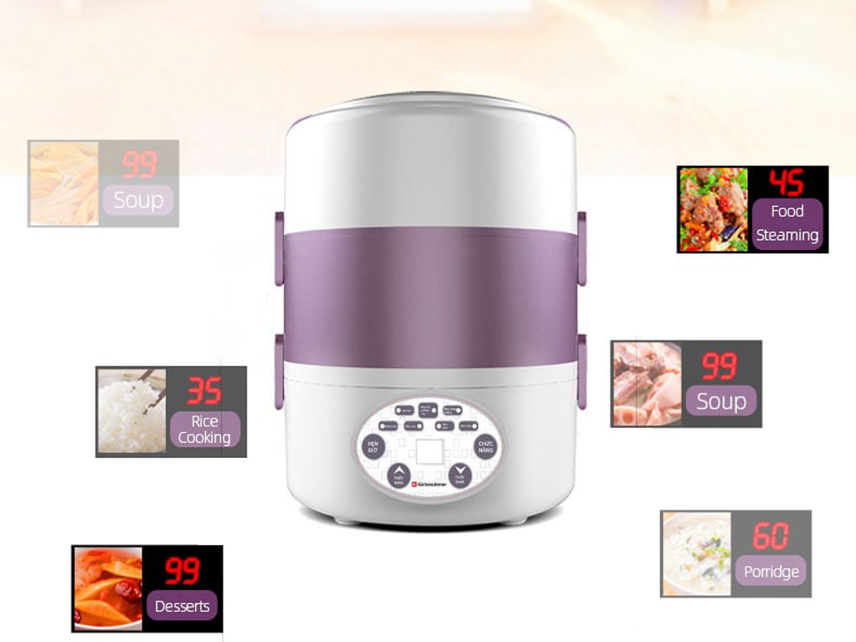 Hộp cơm điện đa năng Kuchenzimmer - 013697 (2L)