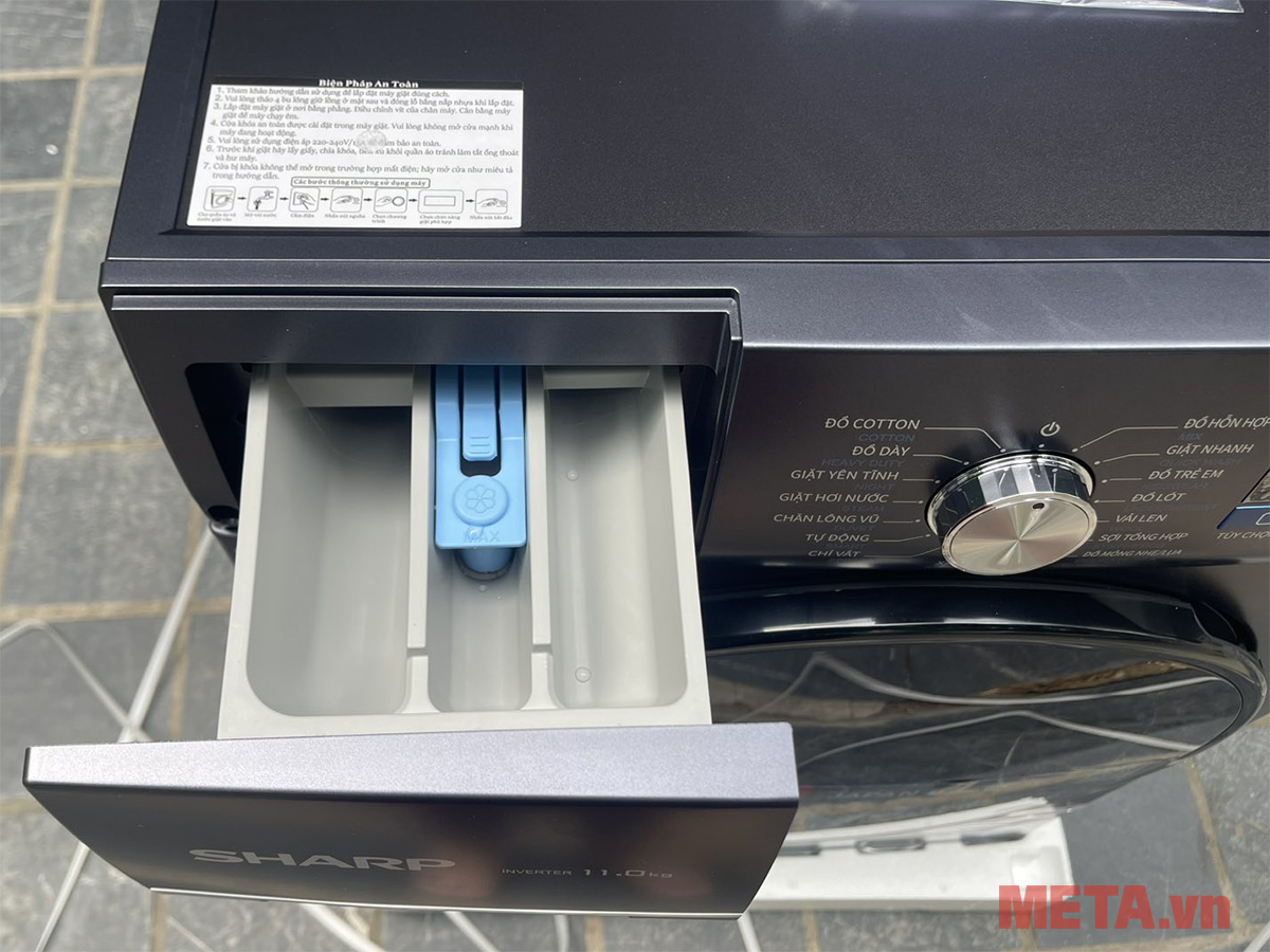 Máy giặt Sharp Inverter 11kg ES-FM110CB-SB