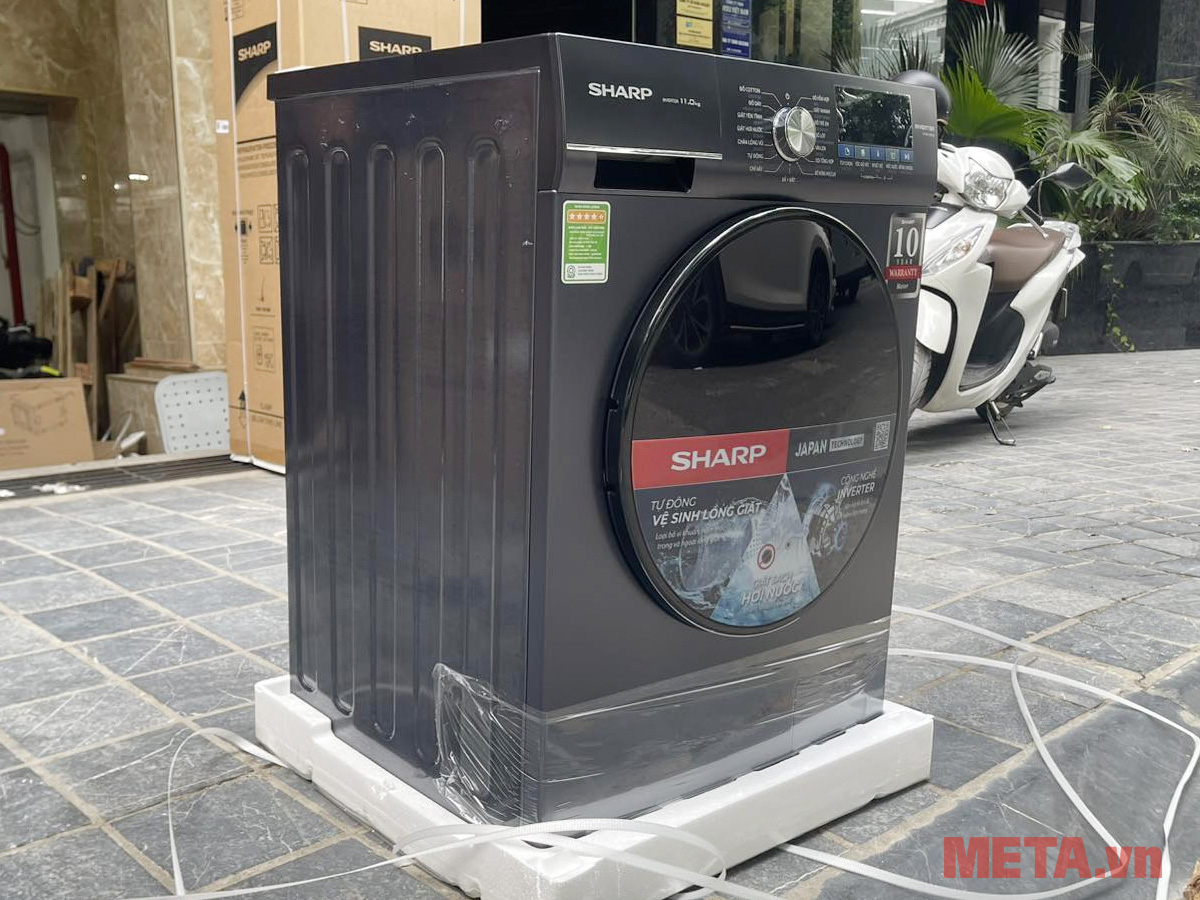 Máy giặt Sharp Inverter 11kg ES-FM110CB-SB