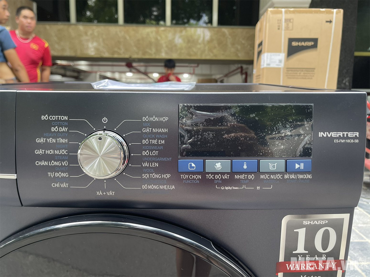 Máy giặt Sharp Inverter 11kg ES-FM110CB-SB