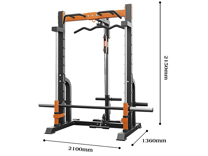 Bộ khung gánh tạ đa năng HQ-K8 kèm ghế tạ