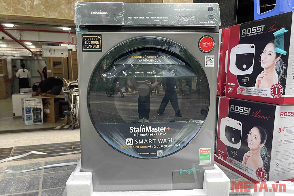 Máy giặt Panasonic Inverter 11.5kg NA-V115FA1LV