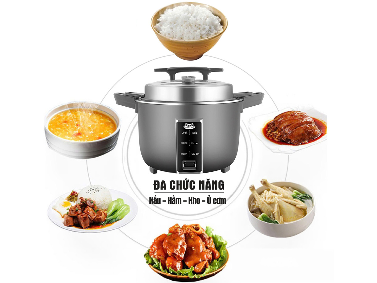 Nồi cơm điện công nghiệp 4.2L Ladomax HA-7342