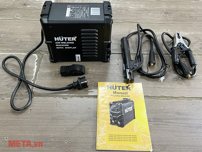 Máy hàn que điện tử Huter 220A (65/173) Máy hàn que điện tử Huter 220A (65/173)