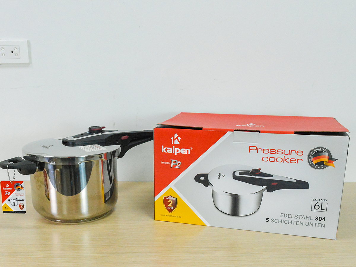 Nồi áp suất inox Kalpen P2 - 6 lít